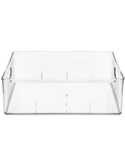 กล่องจัดเก็บผ้า PLIM KLEAR 23.7X31.6X9.7 ซม. สีใส
