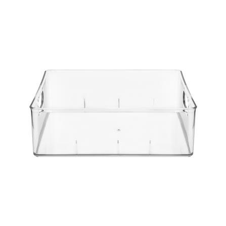 กล่องจัดเก็บผ้า PLIM KLEAR 23.7X31.6X9.7 ซม. สีใส