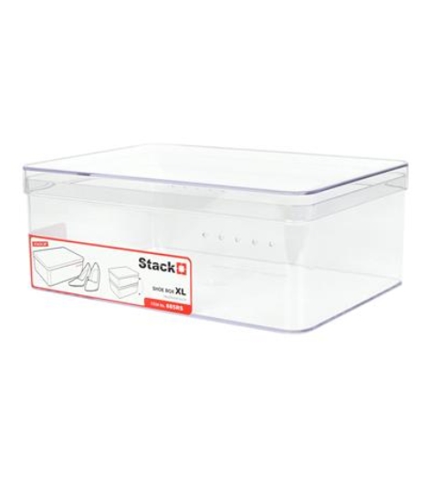 กล่องรองเท้า STACKO 885RS 21.5x30.5x11.7 ซม. สีใส