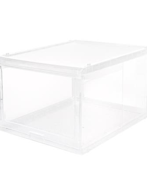 กล่องรองเท้าฝาสไลด์ STACKO CARGO 28.7x36x22.2 ซม. สีใส