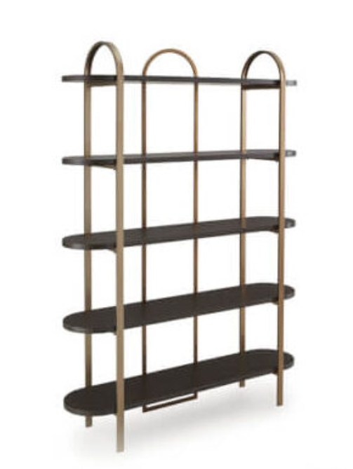 ชั้นวางของ 5 ชั้น ASHLEY FURNITURE HOMESTORE BRENTMOUR VINTAGE GOLD